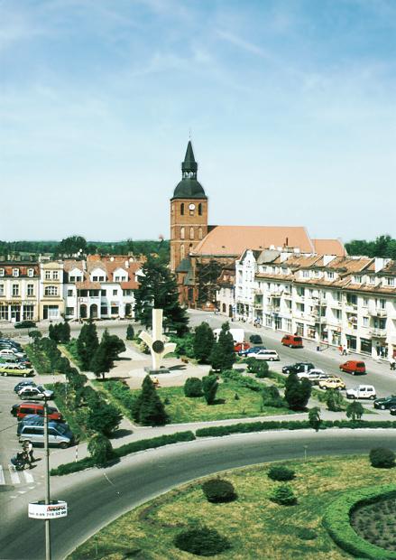 Panorama centrum Biskupca