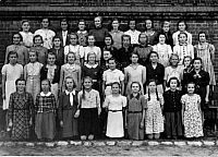 Uczniowie - klasa dziewczęca - 1927