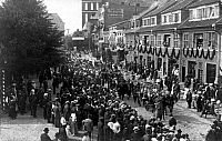 "Dzień Niemiecki" - parada w Biskupcu - 10.07.1920 r.